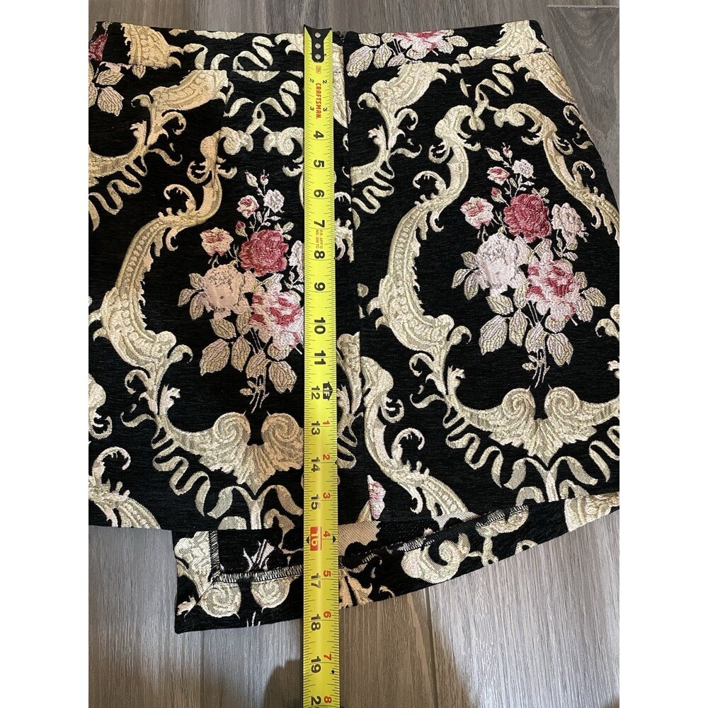 For Love And Lemons Black and Pink Mini Skirt - Picture 5 of 8